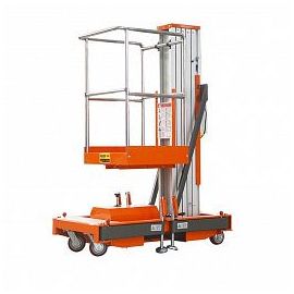 Подъемник телескопический одномачтовый TOR GTWY9-100 DC (G) (1015936)