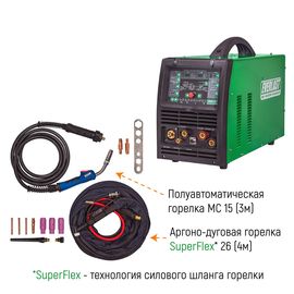 Сварочный аппарат Everlast PowerMTS 221STI MULTI PROCESS (2EV221MTS)