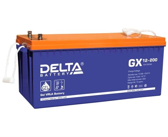 Аккумулятор Delta GX 12-200