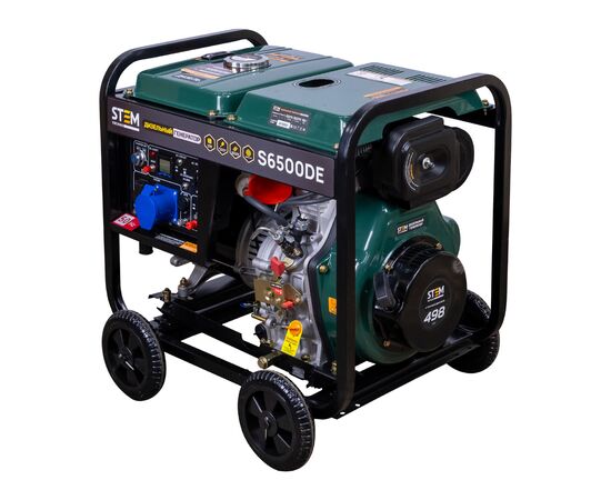 Электрогенератор STEM Techno S6500DE, изображение 3