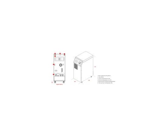 ИБП Makelsan Boxer BX3310 FA, изображение 3 от магазина Вимкор ИБП Makelsan Boxer BX3310 FA, изображение 3