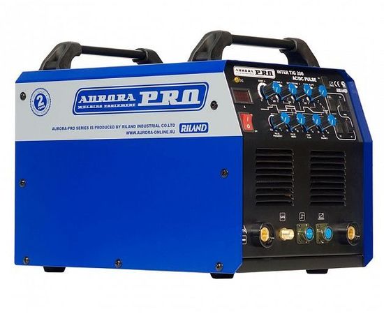 Cварочный инвертор Aurora INTER TIG 200 AC/DC Pulse, изображение 2 от магазина Вимкор Cварочный инвертор Aurora INTER TIG 200 AC/DC Pulse, изображение 2