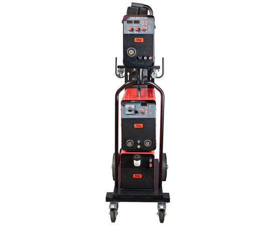 Сварочный полуавтомат Fubag INMIG 500T DW SYN с подающим механизмом, шланг пакетом 5м, горелкой FB 500 3m, блоком охлаждения и тележкой, изображение 3 от магазина Вимкор Сварочный полуавтомат Fubag INMIG 500T DW SYN с подающим механизмом, шланг пакетом 5м, горелкой FB 500 3m, блоком охлаждения и тележкой, изображение 3