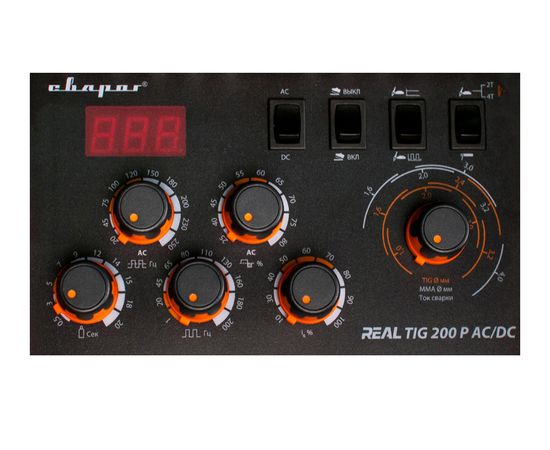 Сварочный инвертор Сварог REAL TIG 200 P AC/DC (E20101), изображение 4 от магазина Вимкор Сварочный инвертор Сварог REAL TIG 200 P AC/DC (E20101), изображение 4