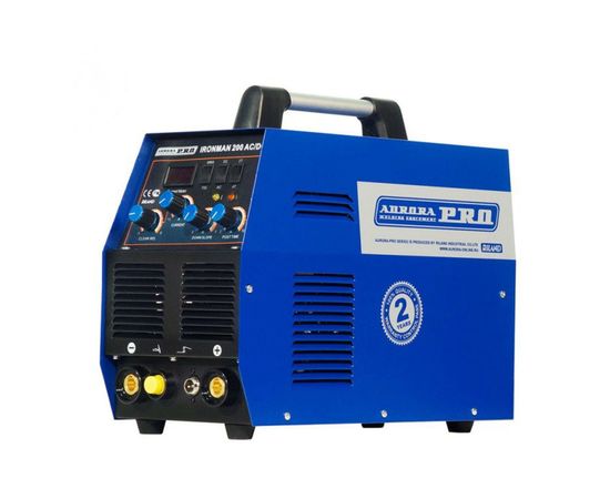 Аппарат аргонодуговой сварки AuroraPRO IRONMAN 200 AC/DC (TIG+MMA), изображение 2