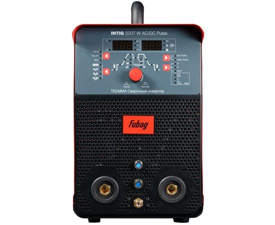 Сварочный аппарат Fubag INTIG 500 T W AC/DC PULSE + горелка FB TIG 18 5P 4m + модуль охлаждения + тележка, изображение 5