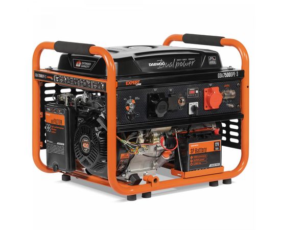 Электрогенератор Daewoo Power Products GDA 7500DPE-3, изображение 2