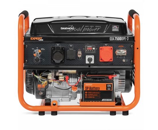 Электрогенератор Daewoo Power Products GDA 7500DPE-3, изображение 3