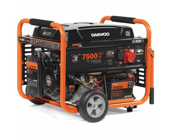 Электрогенератор Daewoo Power Products GDA 8500E-3, изображение 2