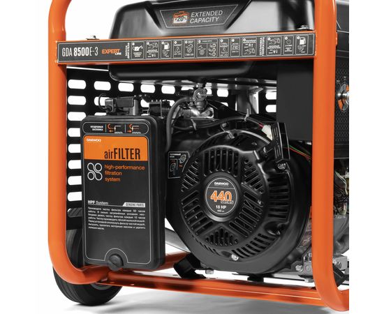 Электрогенератор Daewoo Power Products GDA 8500E-3, изображение 9