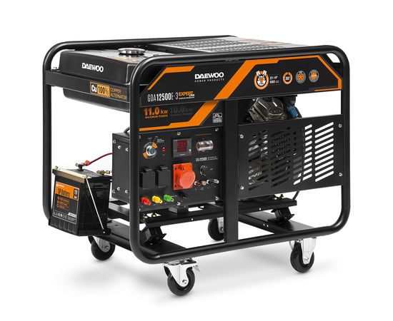 Электрогенератор Daewoo Power Products GDA 12500E-3, изображение 2