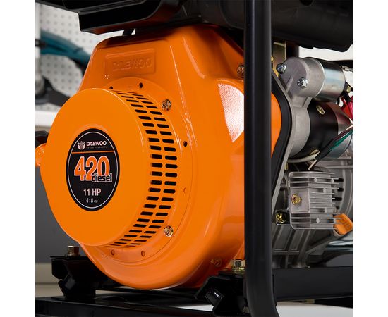 Электрогенератор Daewoo Power Products DDAE 6000XE, изображение 5