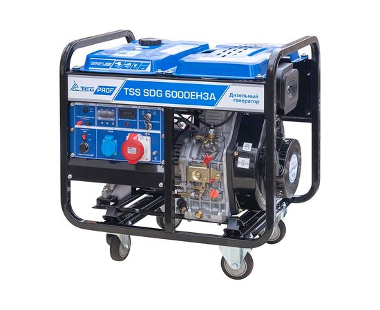 Электрогенератор ТСС SDG 6000EH3A (арт 77016), изображение 2