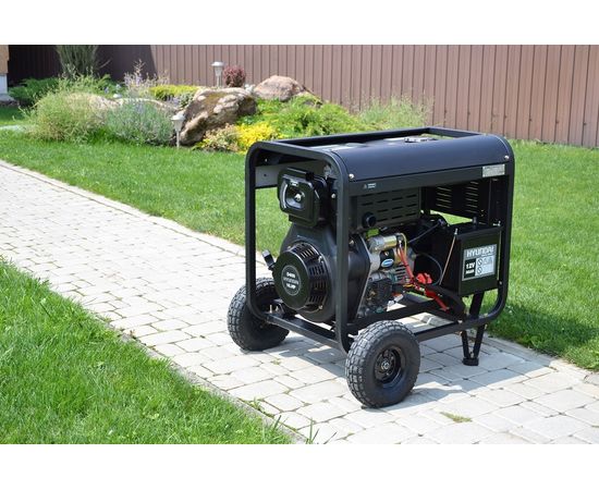 Генератор Hyundai DHY 6000LE, изображение 6