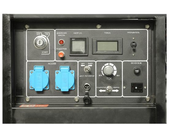Электрогенератор сварочный ТСС PRO DGW 3.0/250E-R (арт.22833) Открытое, изображение 6