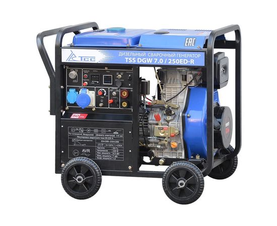 Электрогенератор сварочный ТСС DGW 7.0/250ED-R (арт.18692) Открытое, изображение 2