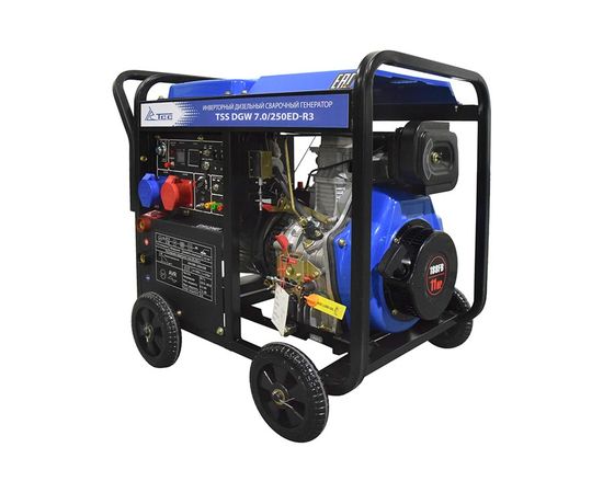 Электрогенератор сварочный ТСС DGW 7.0/250ED-R3 (арт.26497) Открытое, изображение 3