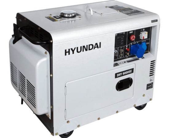 Электрогенератор Hyundai DHY 6000SE, изображение 4