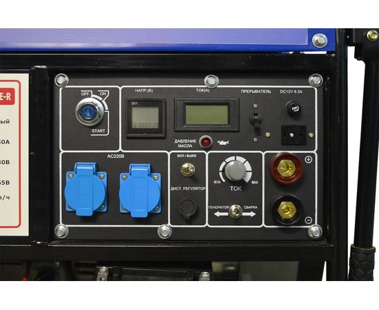 Электрогенератор сварочный ТСС PRO GGW 3.0/250E-R (арт.022832), изображение 7