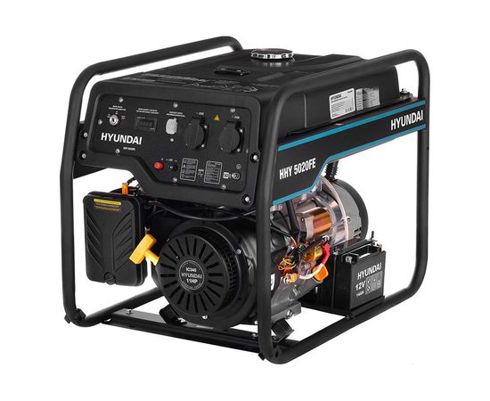 Электрогенератор Hyundai HHY 5020FE, изображение 2