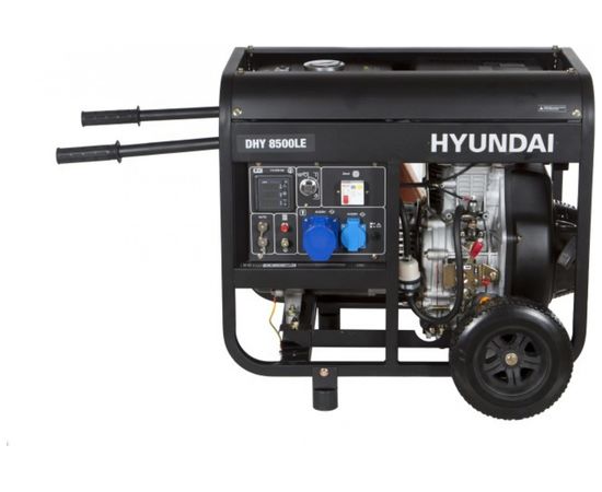 Электрогенератор Hyundai DHY 8500LE, изображение 4