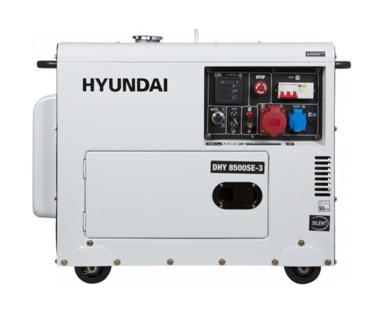 Электрогенератор Hyundai DHY 8500SE-3, изображение 2