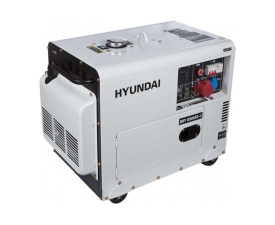 Электрогенератор Hyundai DHY 8500SE-3, изображение 7