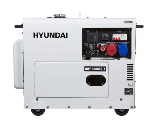 Электрогенератор Hyundai DHY 8500SE-T, изображение 2