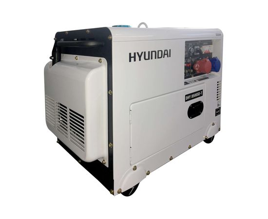 Электрогенератор Hyundai DHY 8500SE-T, изображение 3
