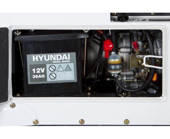 Электрогенератор Hyundai DHY 8500SE-T, изображение 4