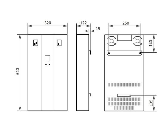 Стабилизатор напряжения Volter СНПТО Etalon-S-5, изображение 3