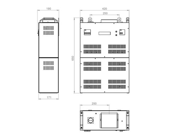 Стабилизатор напряжения Volter СНПТО-22 ПТ, изображение 2