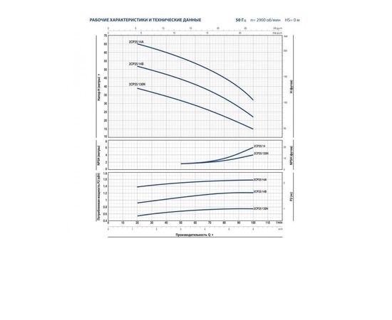 Насос Pedrollo 2CP 25/ 14B (452CT2616BA), изображение 3