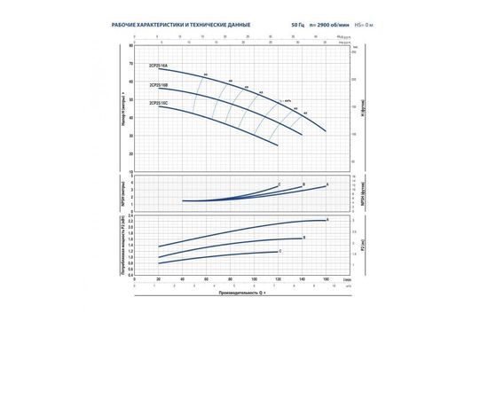Насос Pedrollo 2CP 25/ 16C (452CT2614CA), изображение 4