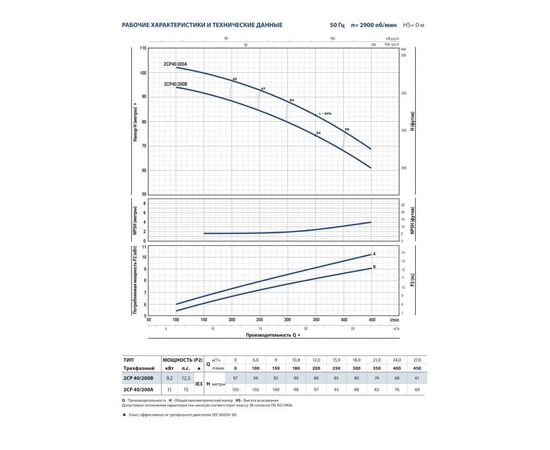 Насос Pedrollo 2CP 25/ 16A (452CT2614AA), изображение 7