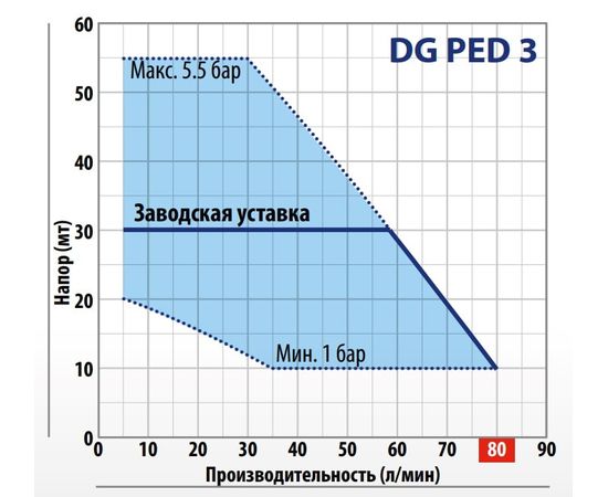 Насосная станция Pedrollo DG-PED 3 (KDGP03A1), изображение 3 от магазина Вимкор Насосная станция Pedrollo DG-PED 3 (KDGP03A1), изображение 3