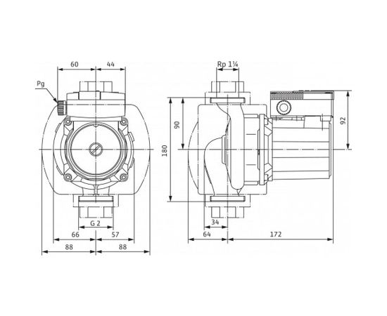Насос Wilo TOP-Z 30/7 DM PN6/10 RG (2048341), изображение 5