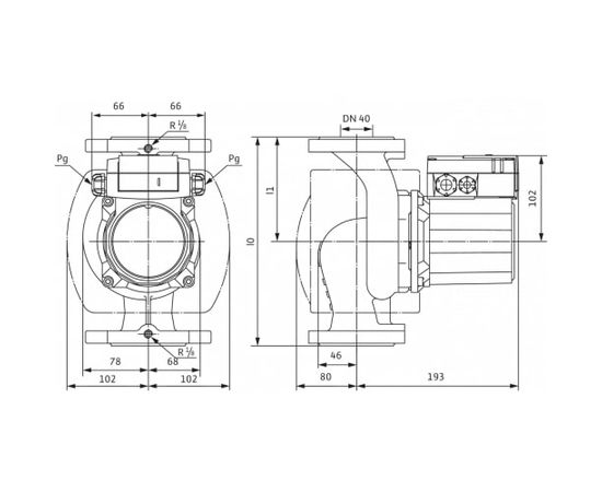 Насос Wilo TOP-Z 40/7 DM PN6/10 GG (2175515), изображение 4
