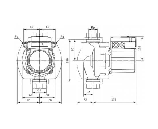 Насос Wilo TOP-Z 30/10 DM PN6/10 RG (2175512), изображение 5 от магазина Вимкор Насос Wilo TOP-Z 30/10 DM PN6/10 RG (2175512), изображение 5