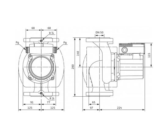Насос Wilo TOP-S 50/7 DM PN6/10 (2165530), изображение 4