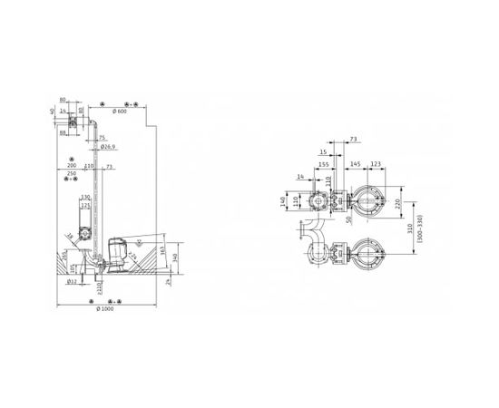 Насос Wilo MTC 40F16.15/7-A/1-230-50 (2081260), изображение 5 от магазина Вимкор Насос Wilo MTC 40F16.15/7-A/1-230-50 (2081260), изображение 5