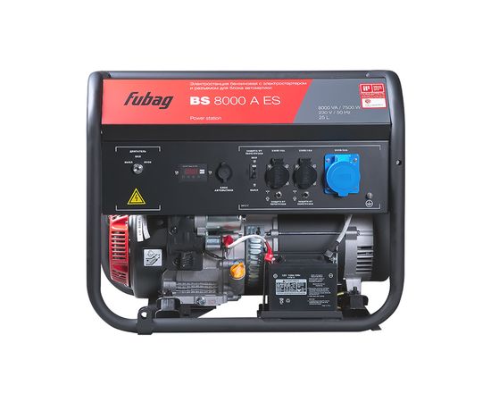 Электрогенератор Fubag BS 8000 A ES (641091), изображение 2