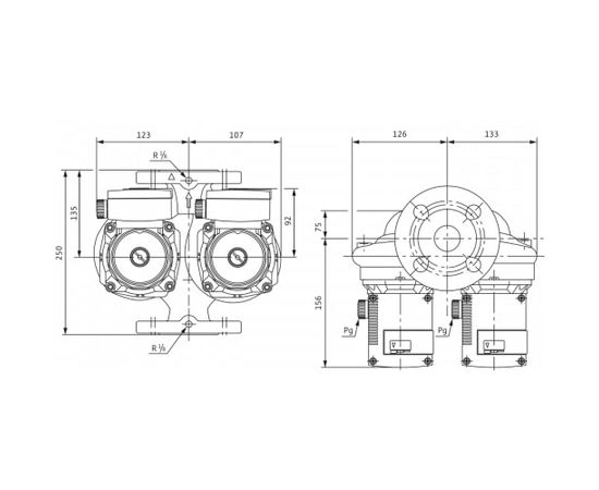 Насос Wilo TOP-SD 40/3 EM PN6/10 (2044017), изображение 4