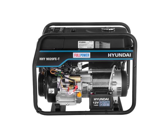 Электрогенератор Hyundai HHY 9020FE-T, изображение 3