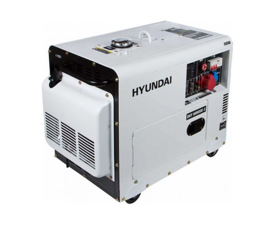 Электрогенератор Hyundai DHY 6000SE-3, изображение 6