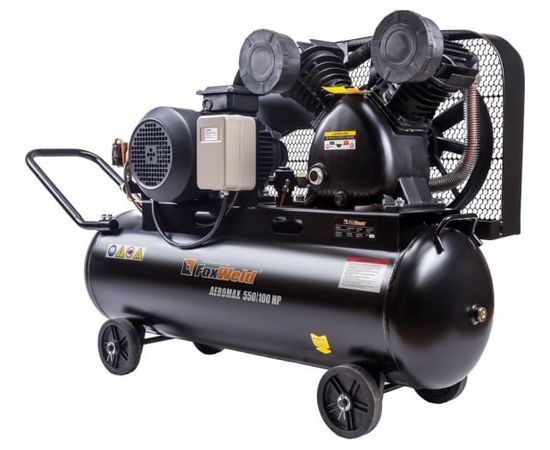 Компрессор FoxWeld AEROMAX 550/100 HP 10 БАР, изображение 2