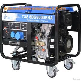 Электрогенератор ТСС SDG 6000EHA (арт 77014)