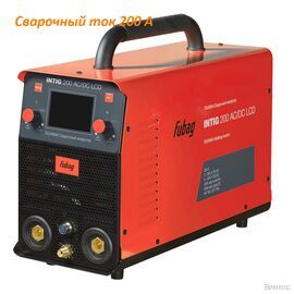 Сварочный аппарат Fubag INTIG 200 AC/DC Pulse LCD + горелка FB TIG 26 5P 4m (31592.1)