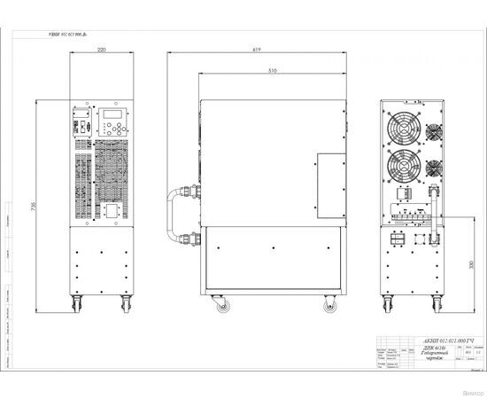 ИБП Энергетические технологии ДПК-1/1-6-220 7Ач, изображение 3