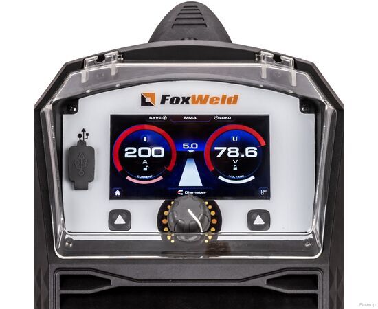 Сварочный полуавтомат FoxWeld SAGGIO MIG 200-S DP LCD PFC, изображение 6
